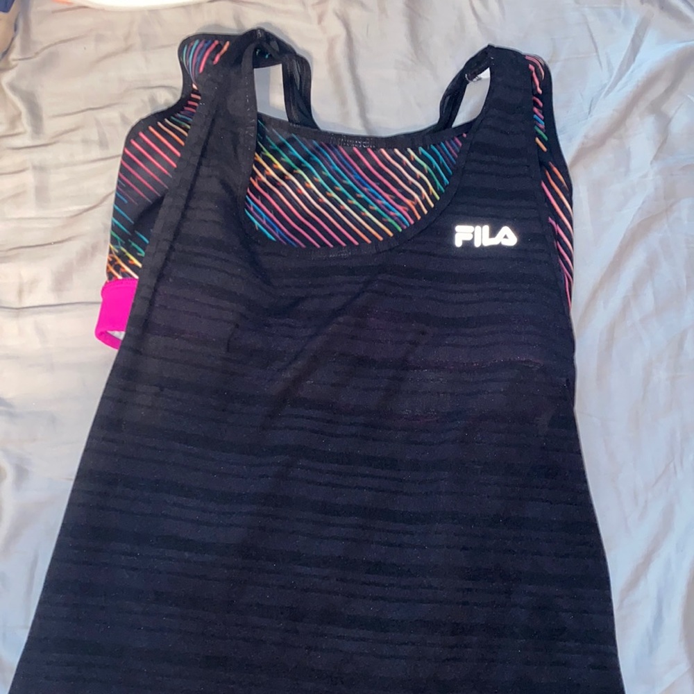Fila Large Muscle Tee w/ built in Sports Bra